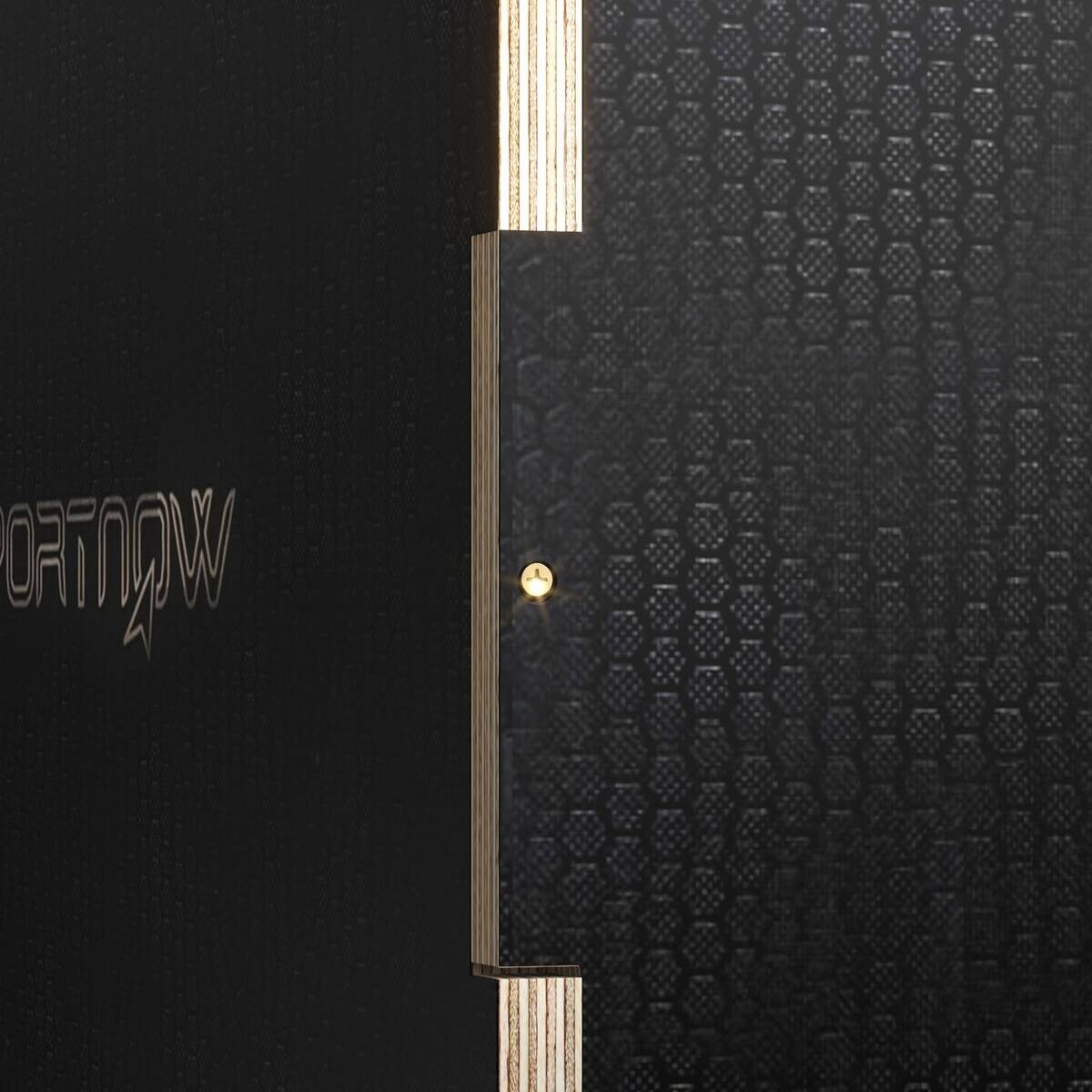 SPORTNOW Sprungbox schwarz Buche B/H/L: ca. 61x51x76 cm