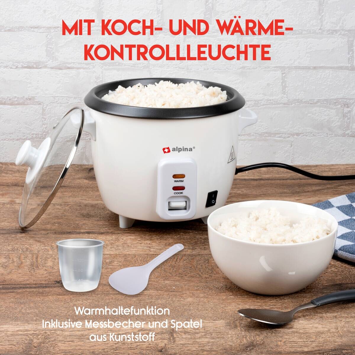 alpina Reiskocher weiß
