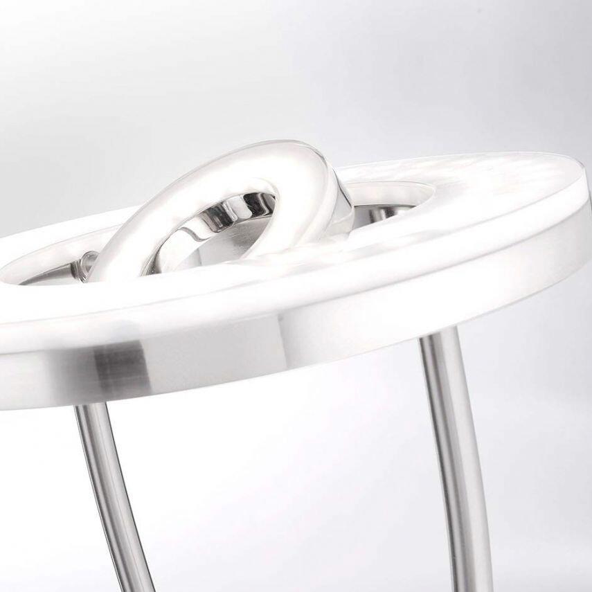 Just Light Deckenfluter 11778-55 silberweiß Metall Kunststoff H/D: ca. 188x29 cm 2 Brennstellen