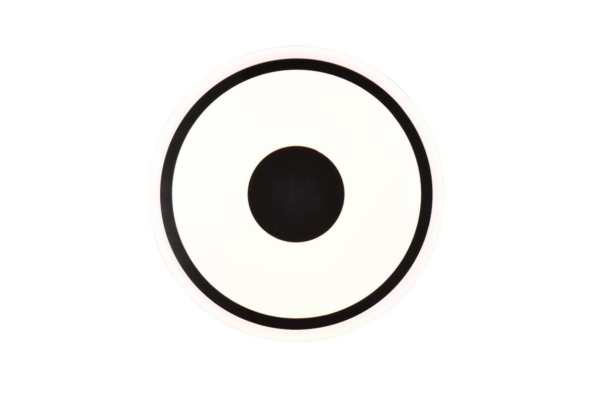 Reality Deckenleuchte Bunda weiß schwarz Kunststoff H/D: ca. 5x33 cm 1 Brennstellen