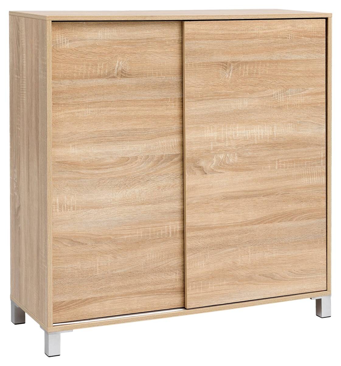 Schuhschrank Eiche Sonoma Nachbildung B/H/T: ca. 100x108x37,5 cm