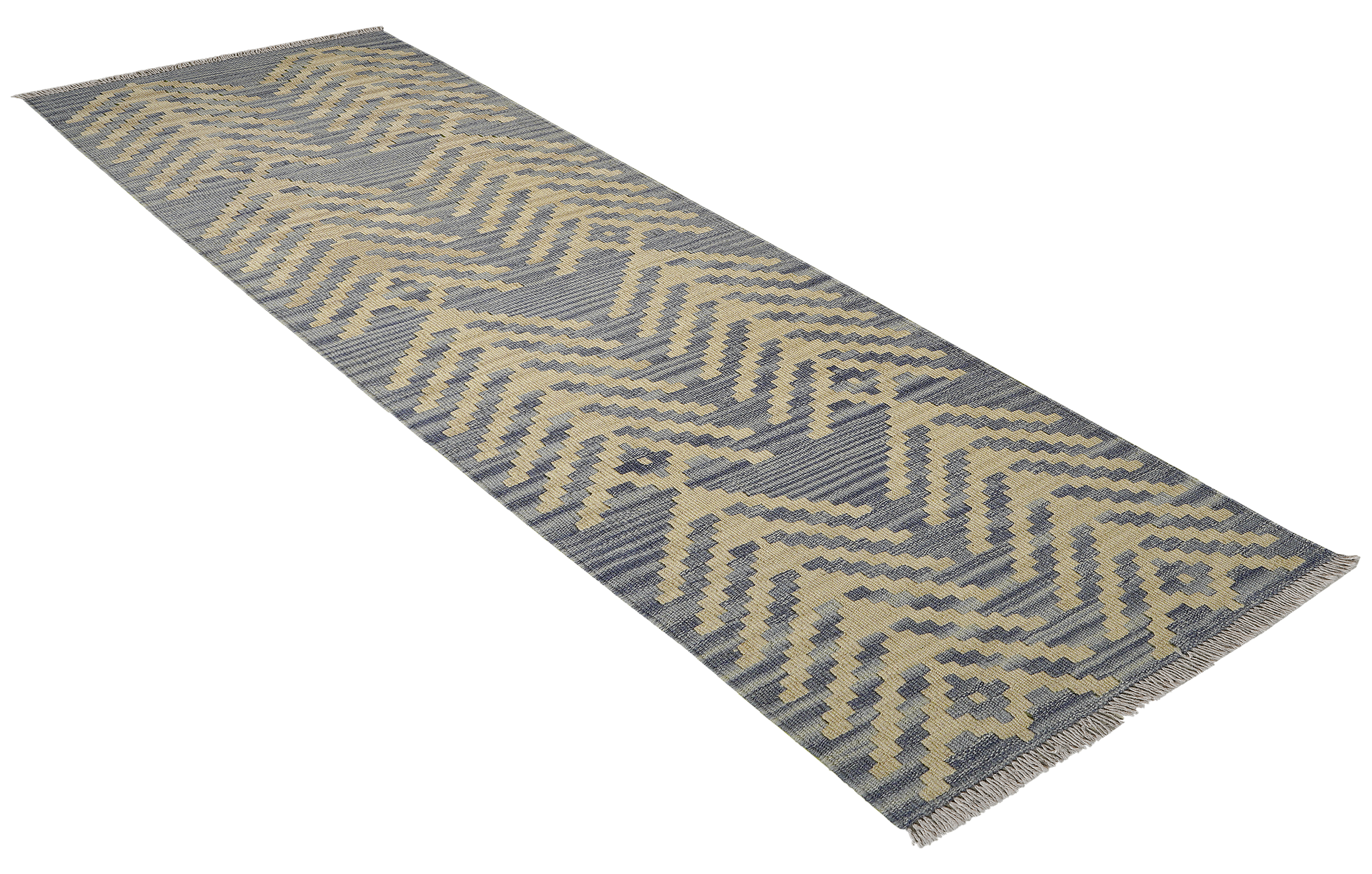 PersaTepp Teppich Kelim Gashgai grau B/H/L: ca. 61x1x209 cm PersaTepp Teppich Kelim Gashgai grau B/H/L: ca. 61x1x209 cm