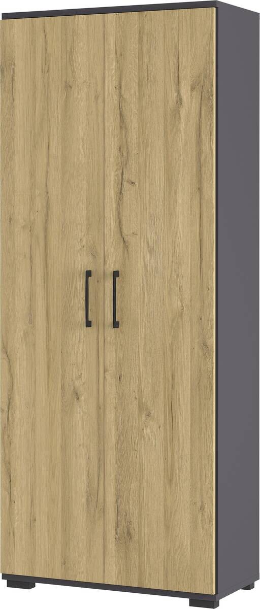 Aktenschrank 4250-564 Eiche Grand-Son Nachbildung Graphit B/H/T: ca. 80x200x40 cm