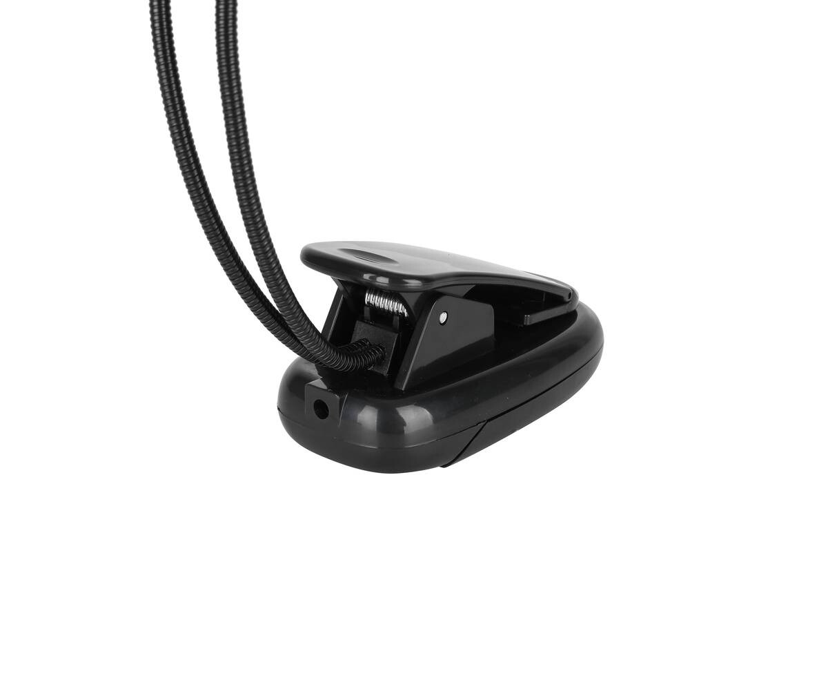 Nolo LED-Tischleuchte Ben schwarz Kunststoff B/H/T: ca. 5x8x21 cm