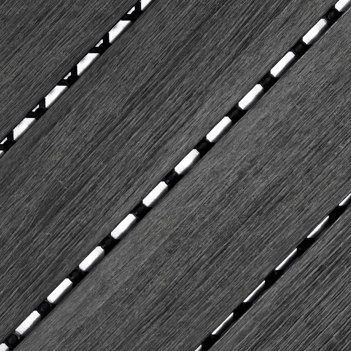 POCOline Terrassenfliese WPC, 6 Stück im Paket grau B/L: ca. 30x30 cm