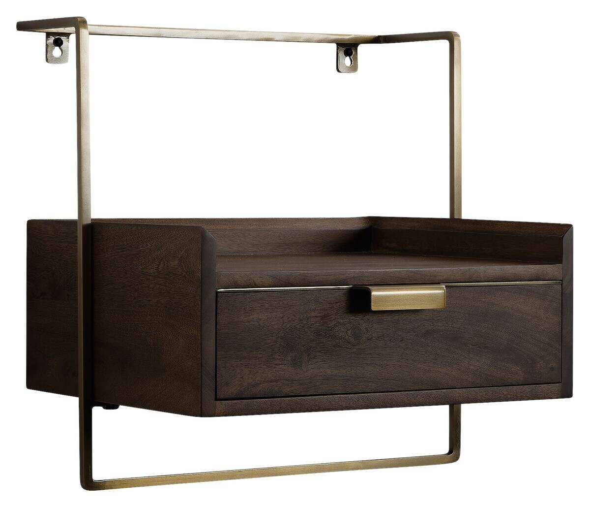 Nachtkonsole schwarz B/H/T: ca. 44x45x35 cm