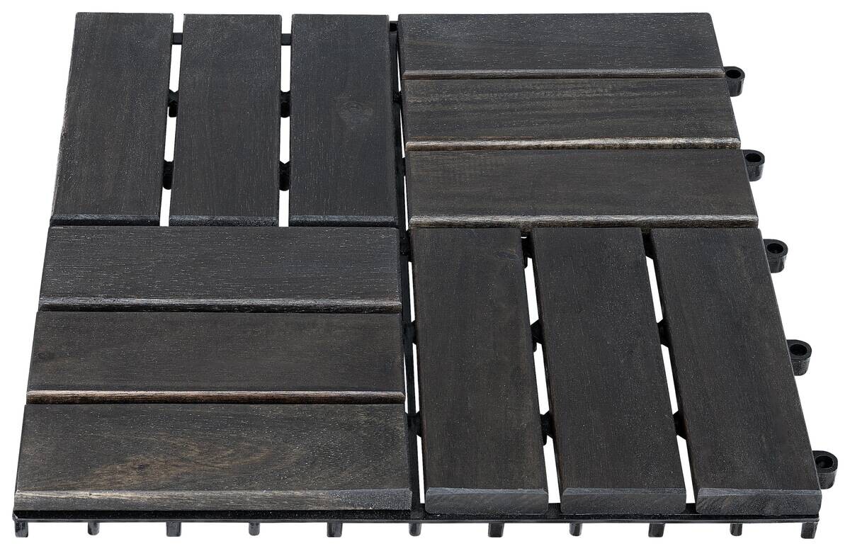 POCOline Terrassenfliese Anthrazit anthrazit B/L: ca. 30x30 cm