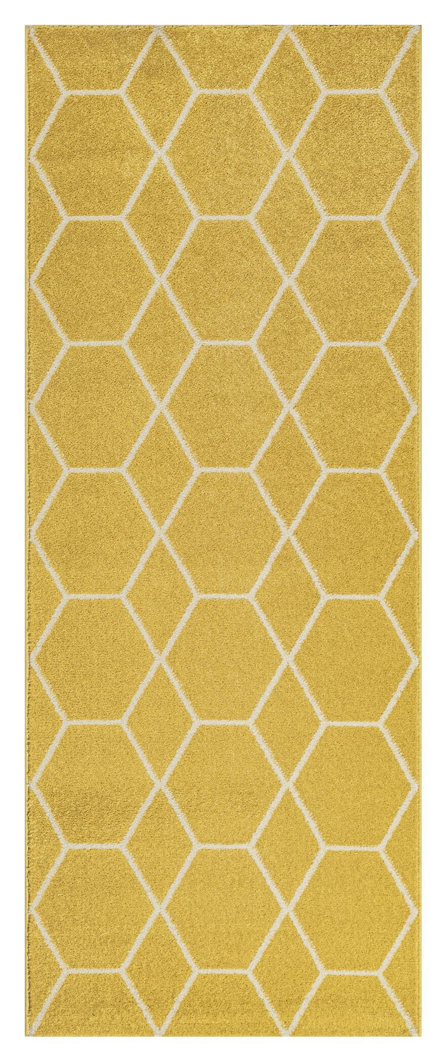 Sanat Teppich Trellis gelb B/L: ca. 80x200 cm Sanat Teppich Trellis gelb B/L: ca. 80x200 cm
