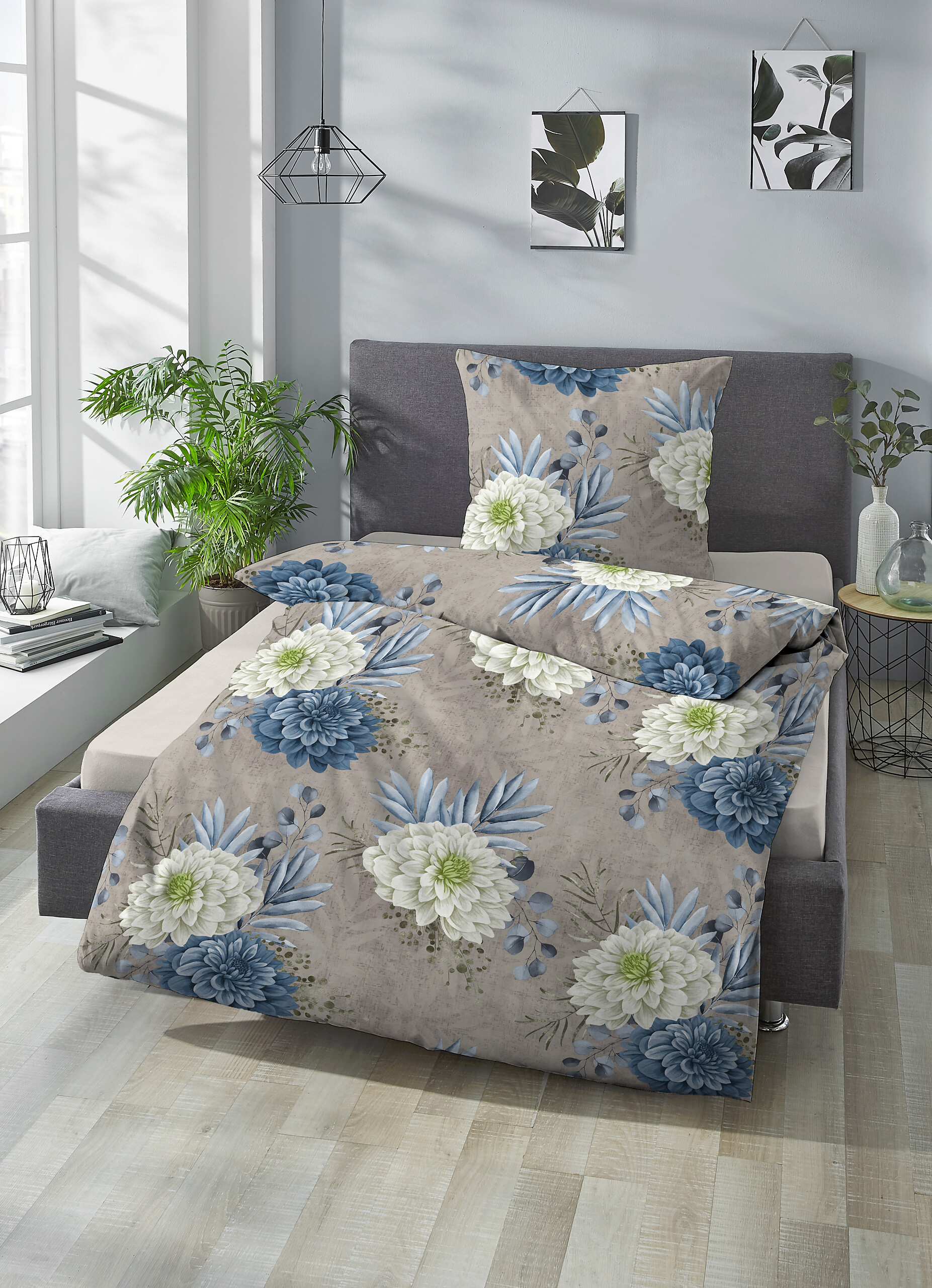 Baumwoll Bettwäsche Satin