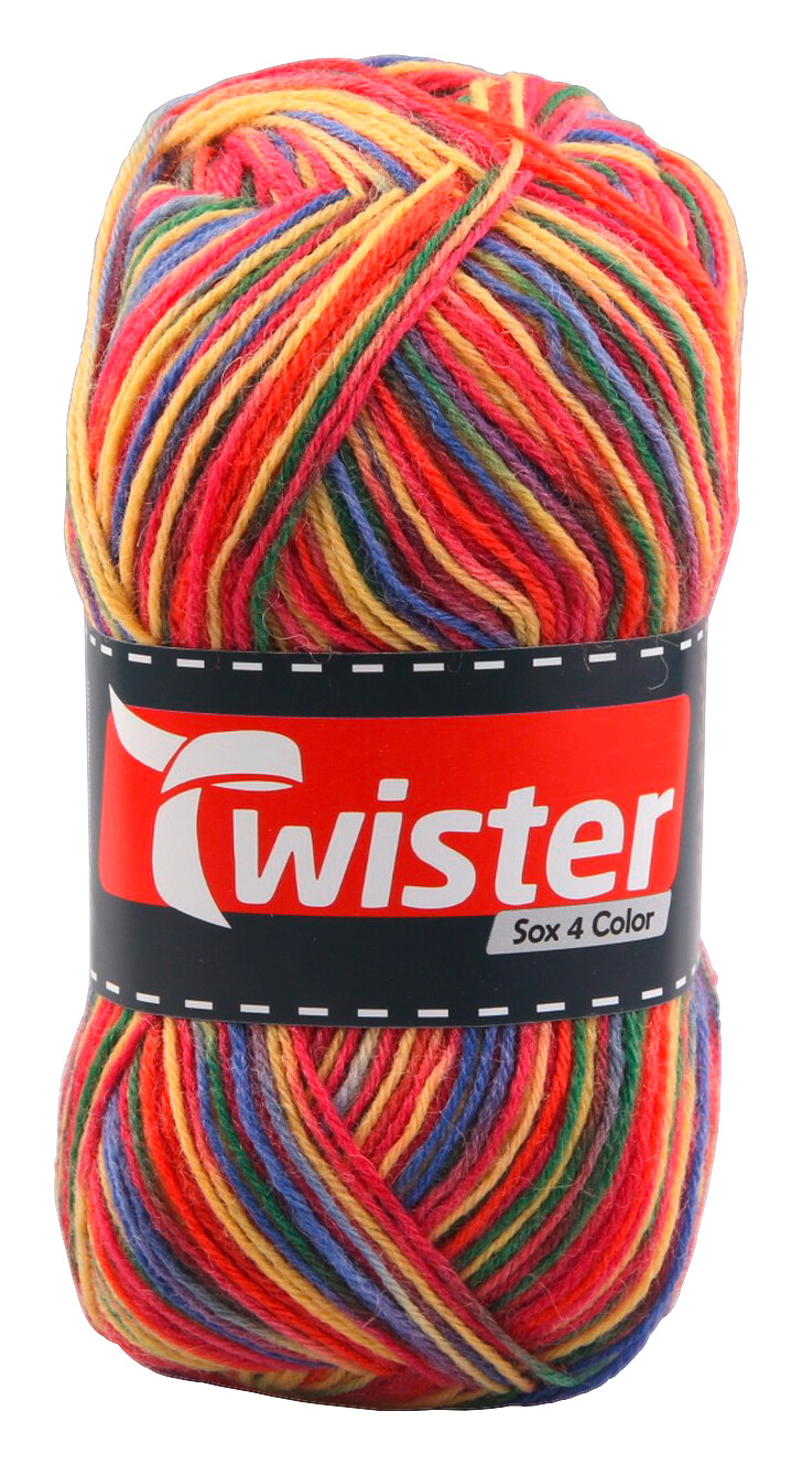 Twister Handstrickgarn Sox rot L: ca. 42000 cm