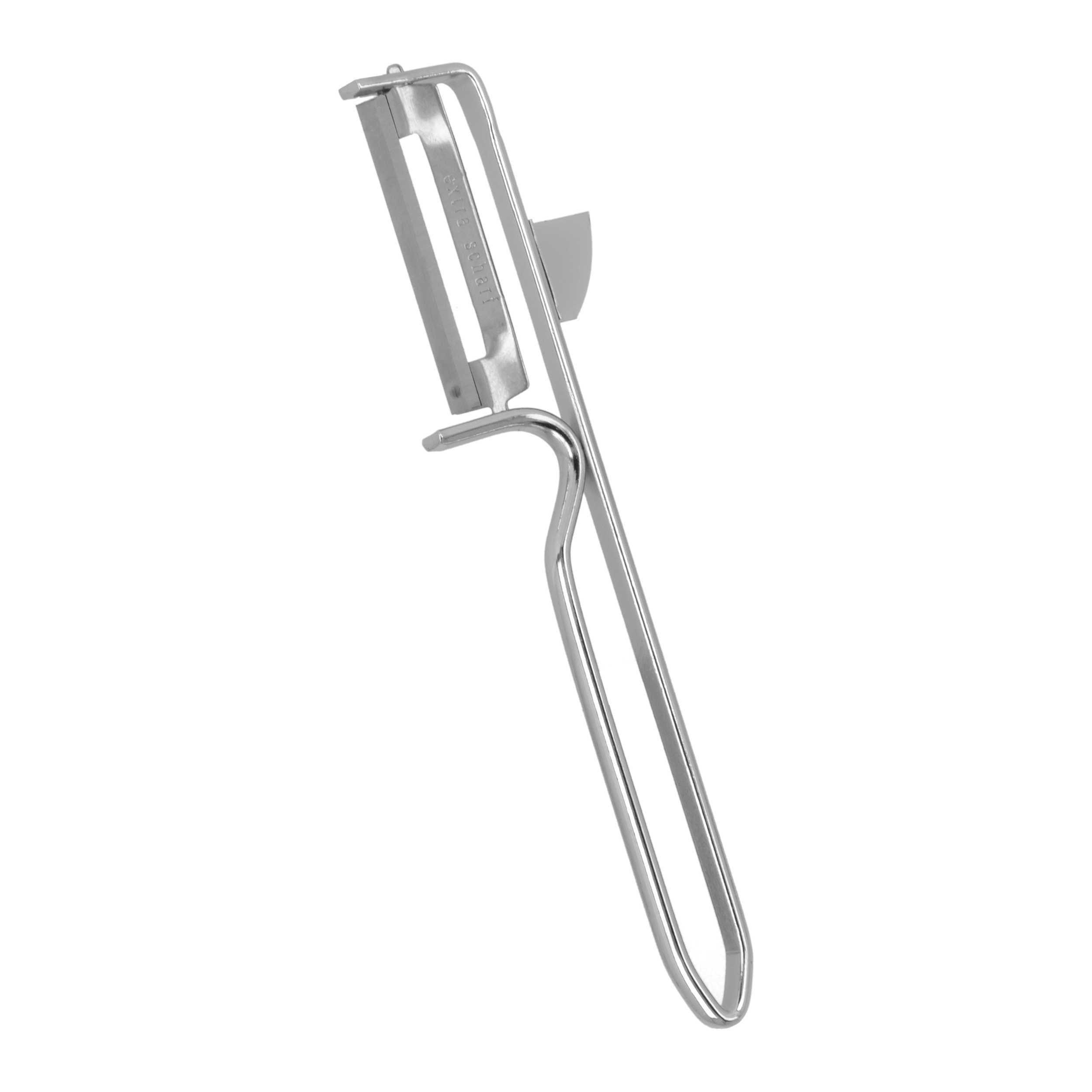 Metaltex Sparschäler silber Edelstahl