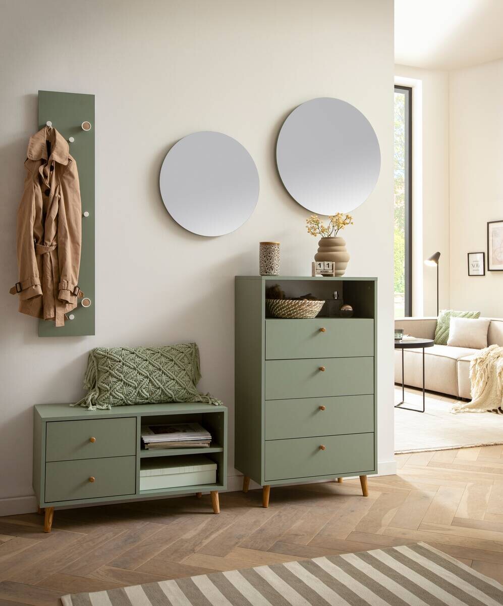 Highboard Bjarne Pistazie B/H/T: ca. 60,2x104,4x33,5 cm Highboard Bjarne Pistazie B/H/T: ca. 60,2x104,4x33,5 cm