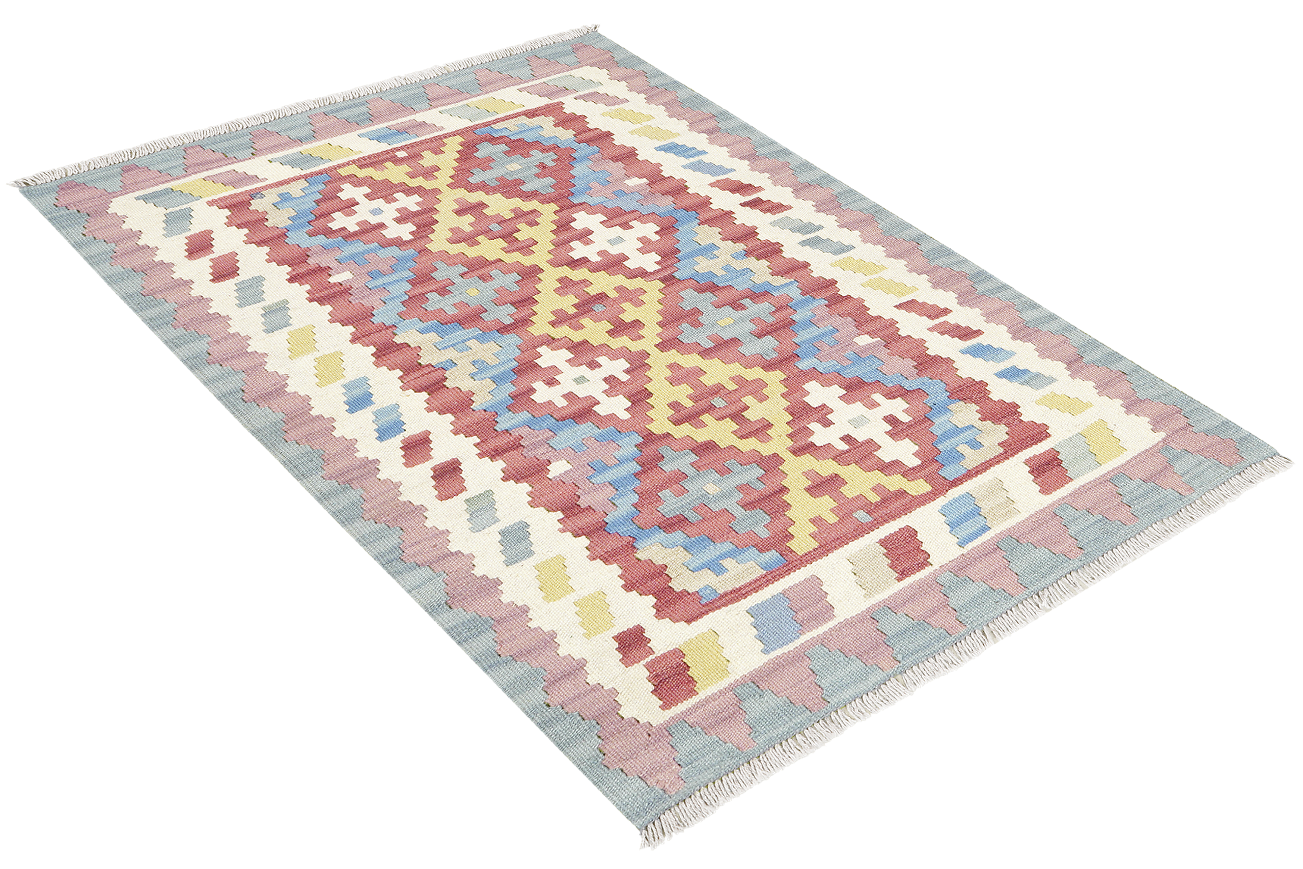 PersaTepp Teppich Kelim Gashgai beige B/H/L: ca. 85x1x119 cm PersaTepp Teppich Kelim Gashgai beige B/H/L: ca. 85x1x119 cm