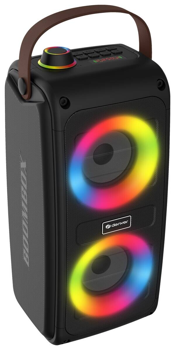 Denver Lautsprecher BTV-230 schwarz B/H/T: ca. 15x34x14 cm