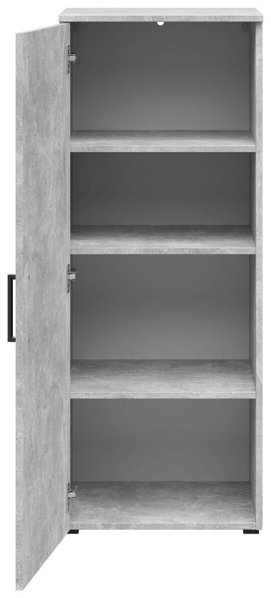 Schrank Multi-Stauraum Typ 16 Beton Optik B/H/T: ca. 45x115x40 cm