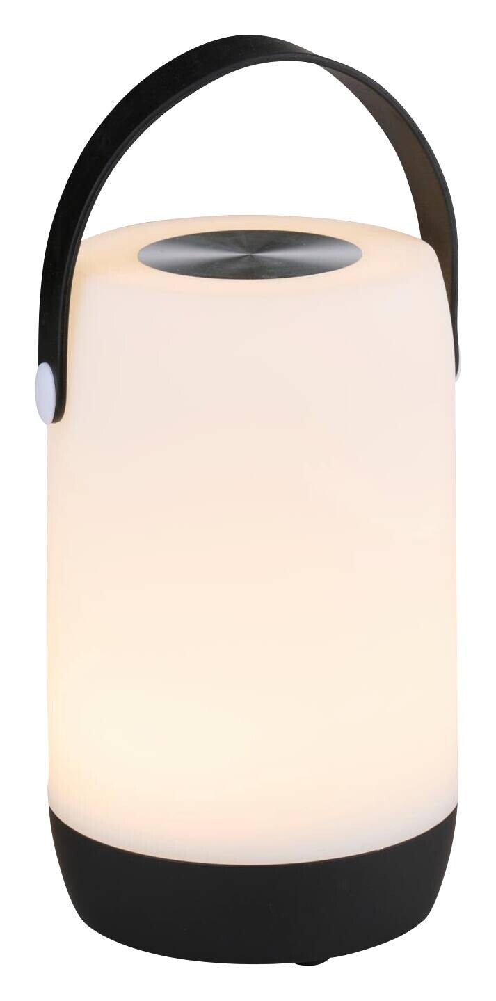 LED-Nachtlicht weiß schwarz B/H/D: ca. 10,5x10,5x18,8 cm