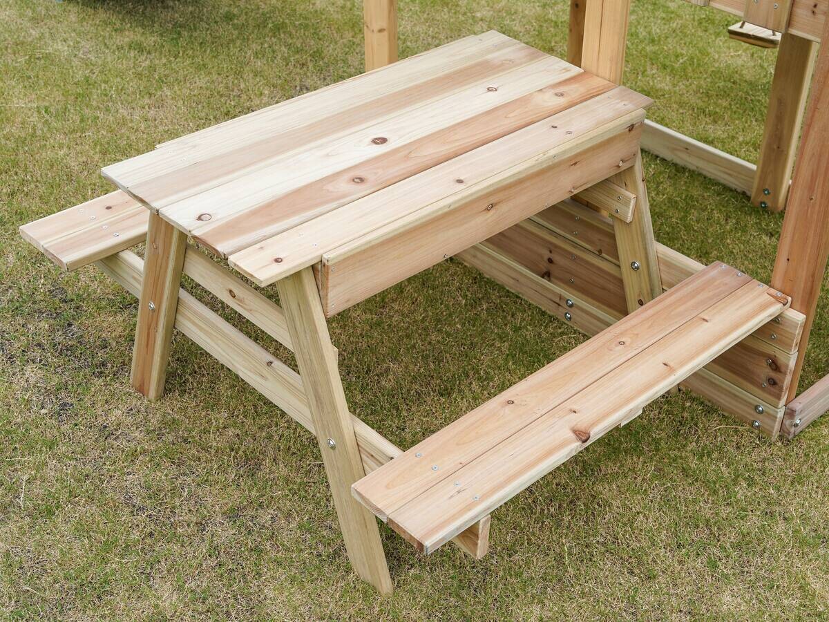 AXI Spielturm Mette grün B/H/L: ca. 366x267x383 cm