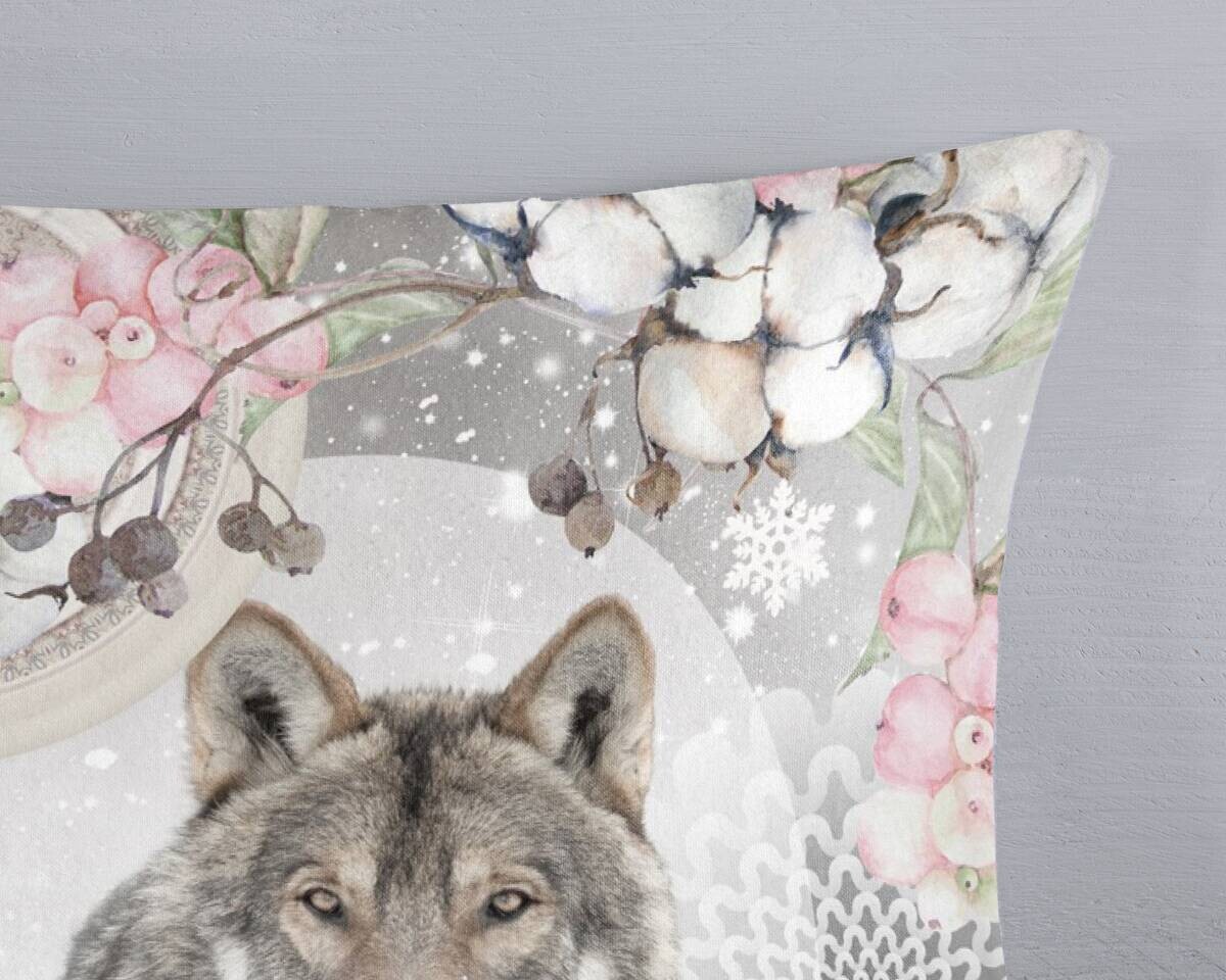 Baumwoll Bettwäsche Isaci Flanell grau Baumwolle B/L: ca. 155x220 cm