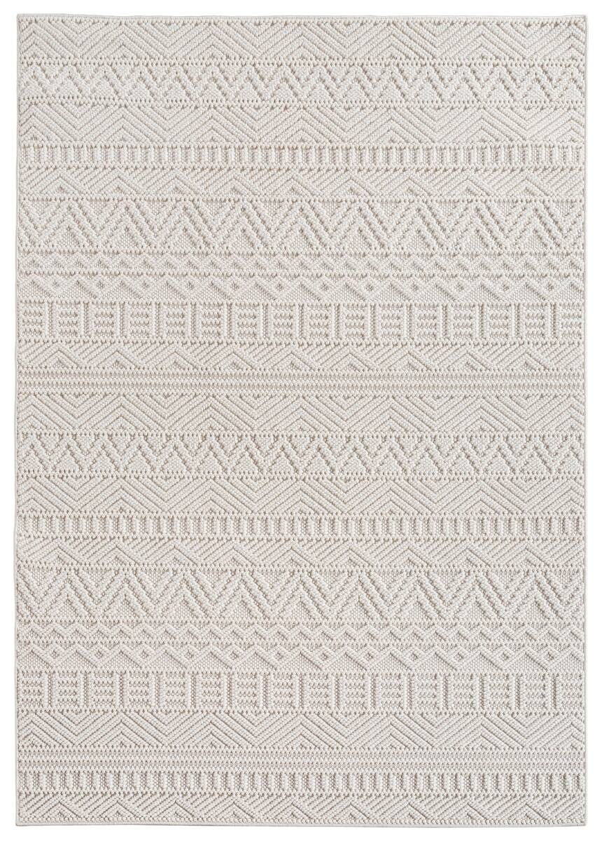 Ayyildiz Kurzflorteppich HELIX creme B/H/L: ca. 60x0,7x110 cm