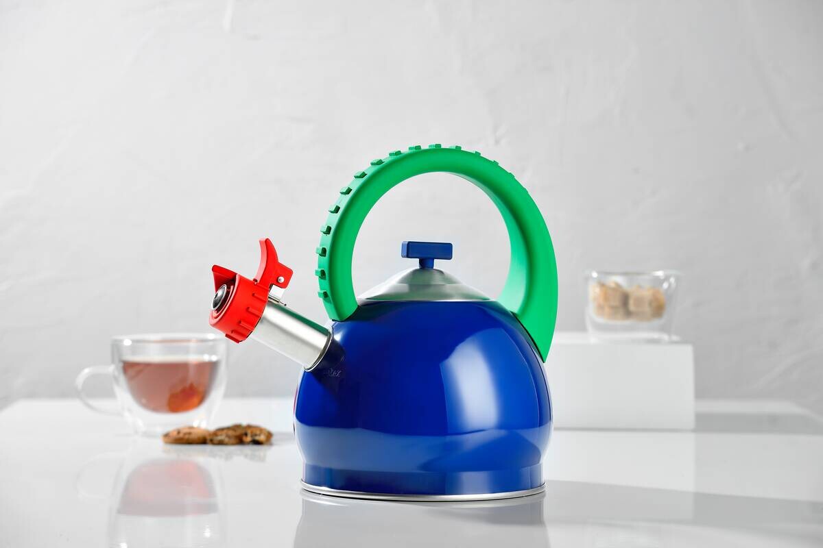 BENETTON Teekessel RAINBOW multicolor Edelstahl