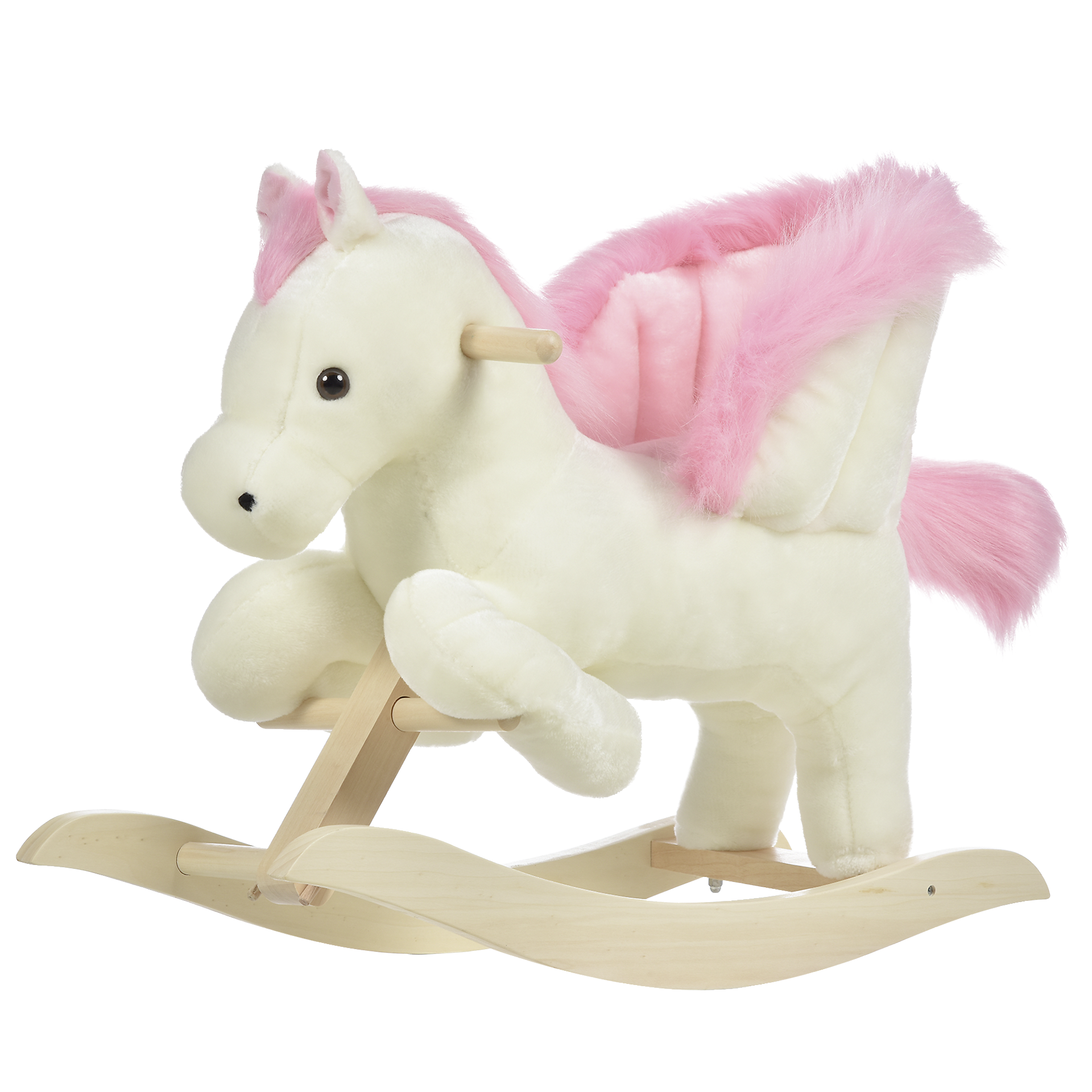 HOMCOM Kinder-Schaukelpferd B/H/L: ca. 28x57x70 cm