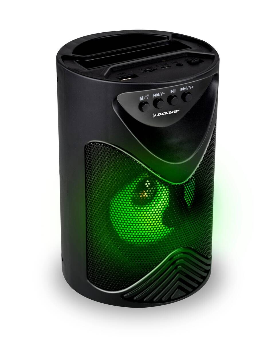 Dunlop Lautsprecher schwarz H: ca. 18 cm