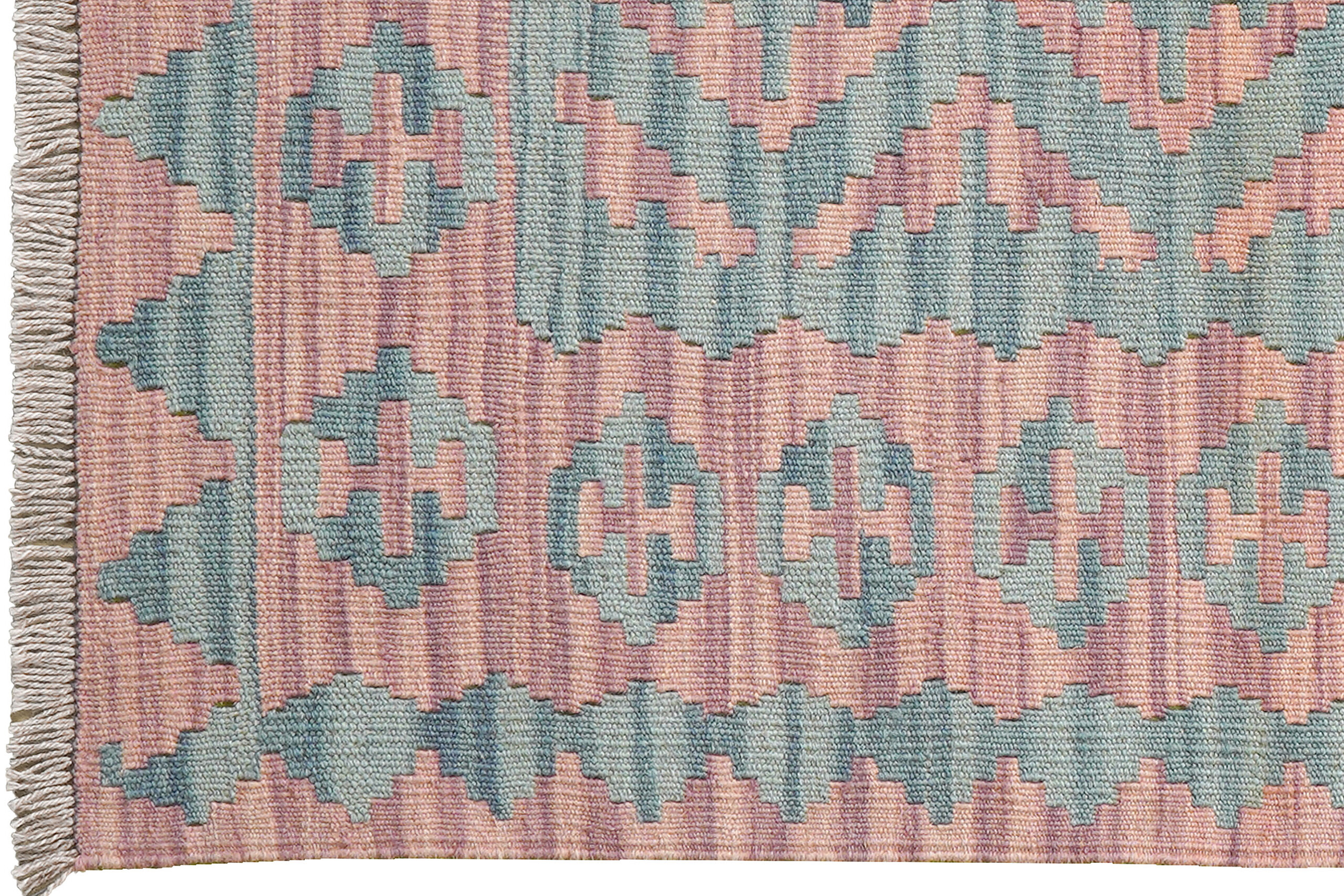 PersaTepp Teppich Kelim Gashgai rosa B/H/L: ca. 84x1x121 cm