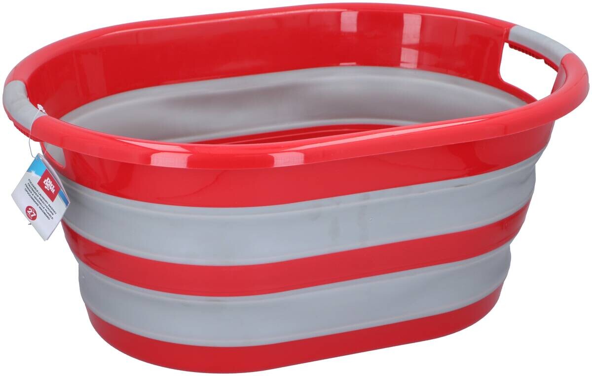 Dirt Devil Wäschekorb grau B/H/L: ca. 60x30x45 cm