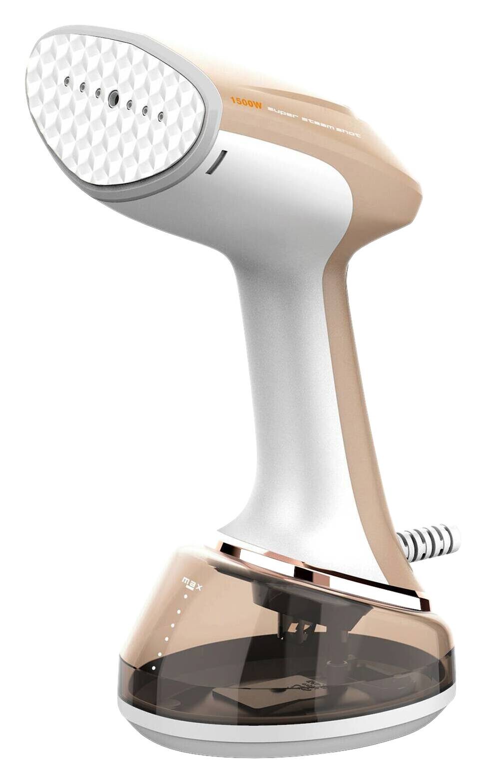 Emerio Dampfbürste SB-130292.1 weiß beige B/H/L: ca. 11,2x27x15,2 cm