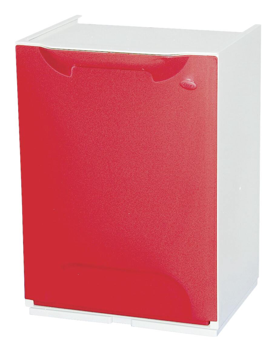 Eco-Logico Recycling-Eimer rot B/H/L: ca. 29x47x34 cm