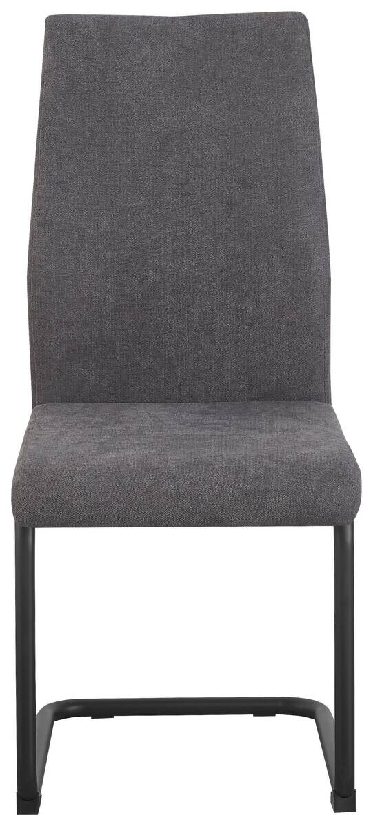 Schwingstuhl Noemi grau Microfaser B/H/T: ca. 44x96x57 cm