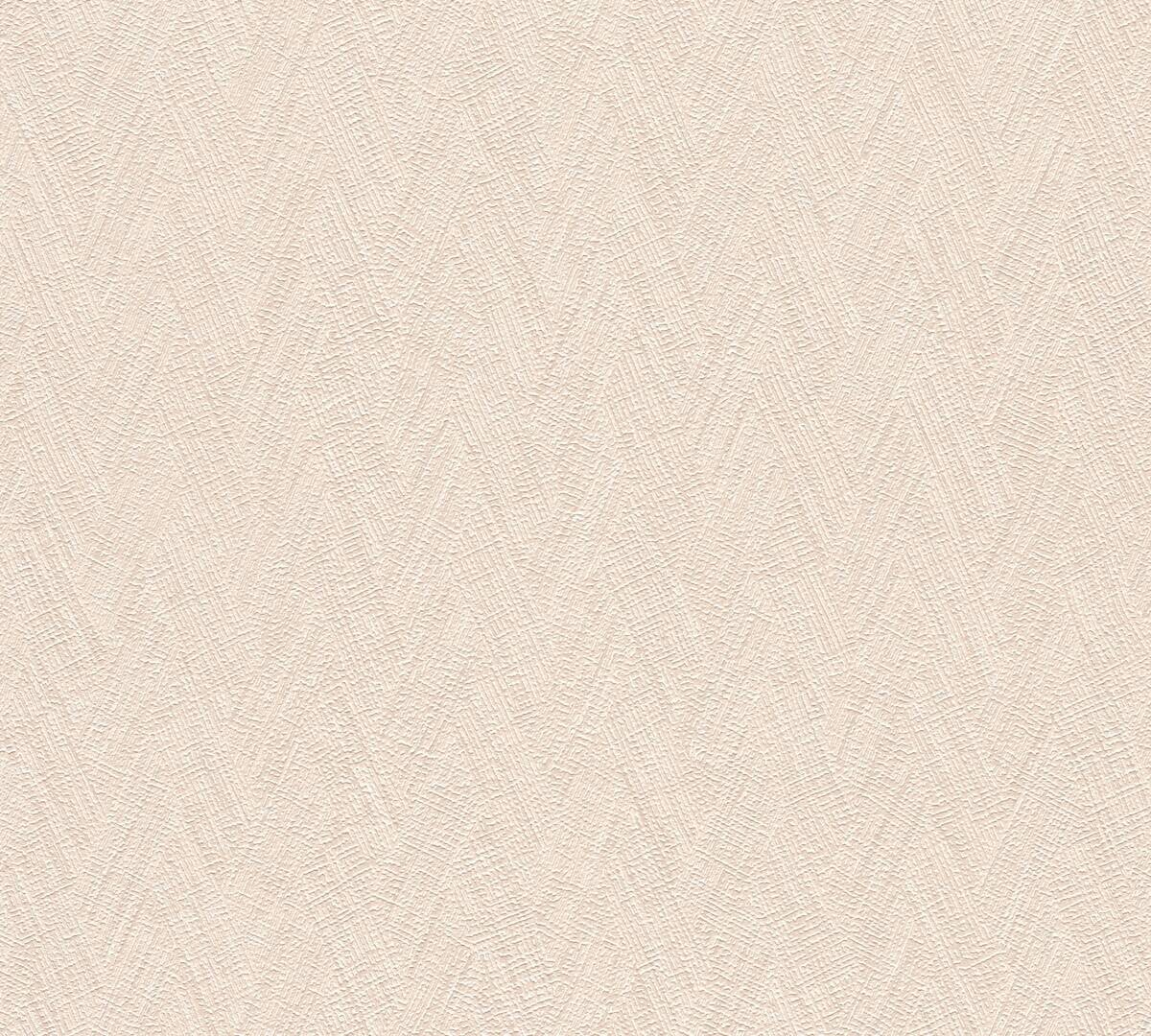 A.S.Creation Vliestapete weiß creme B/H/D: ca. 53x1005x8,5 cm