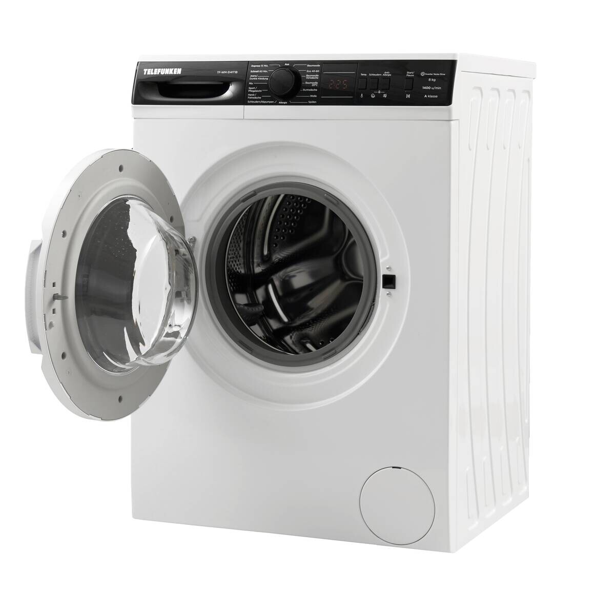 TELEFUNKEN Waschmaschine TF-WM-5141T1B weiß B/H/T: ca. 60x85x53 cm ca. 8 kg