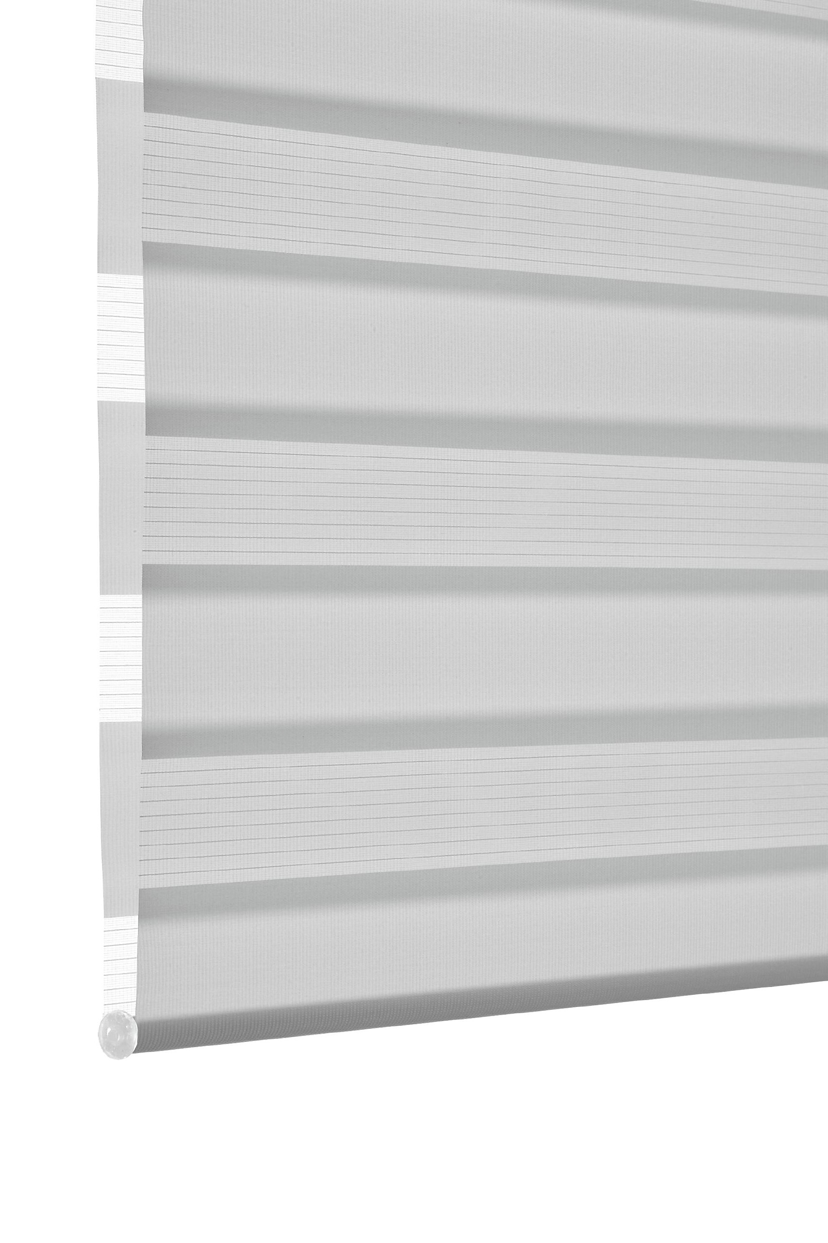 Doppelrollo Easyfix hellgrau B/L: ca. 45x150 cm