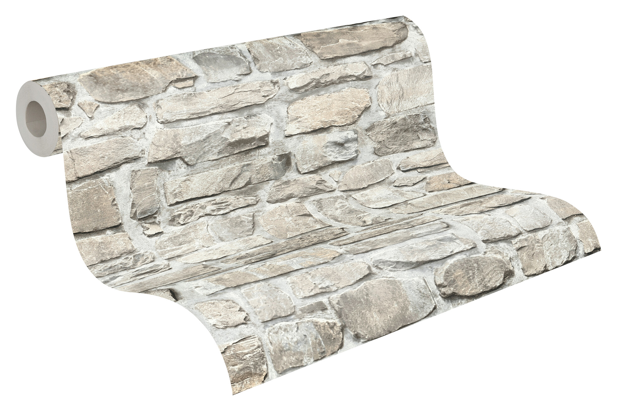 A.S.Creation Vliestapete beige B/H/D: ca. 53x1005x7,8 cm