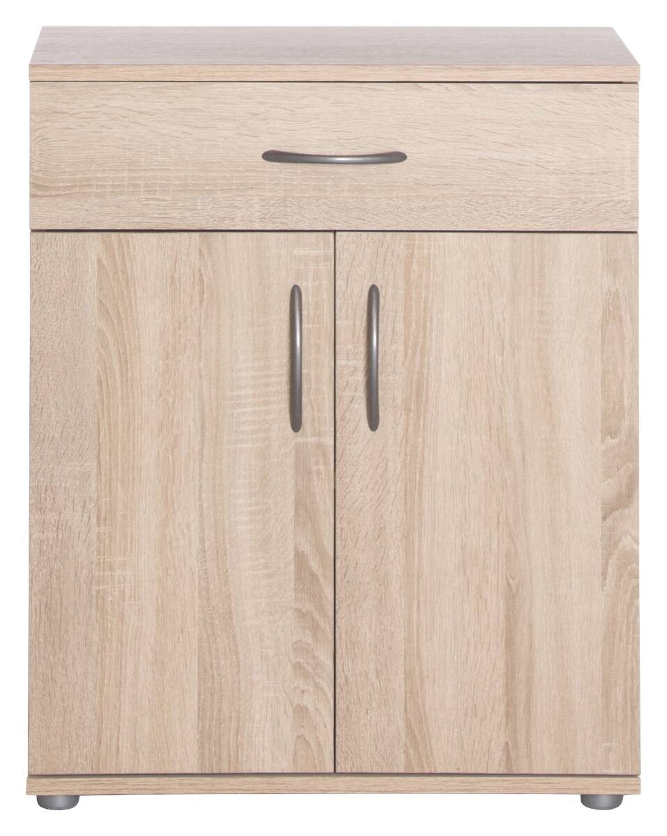 Kommode Peggy 2 Eiche Sonoma Nachbildung B/H/T: ca. 57x69x29 cm