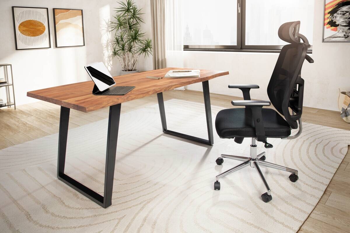 Schreibtisch B/H/T: ca. 180x76x90 cm