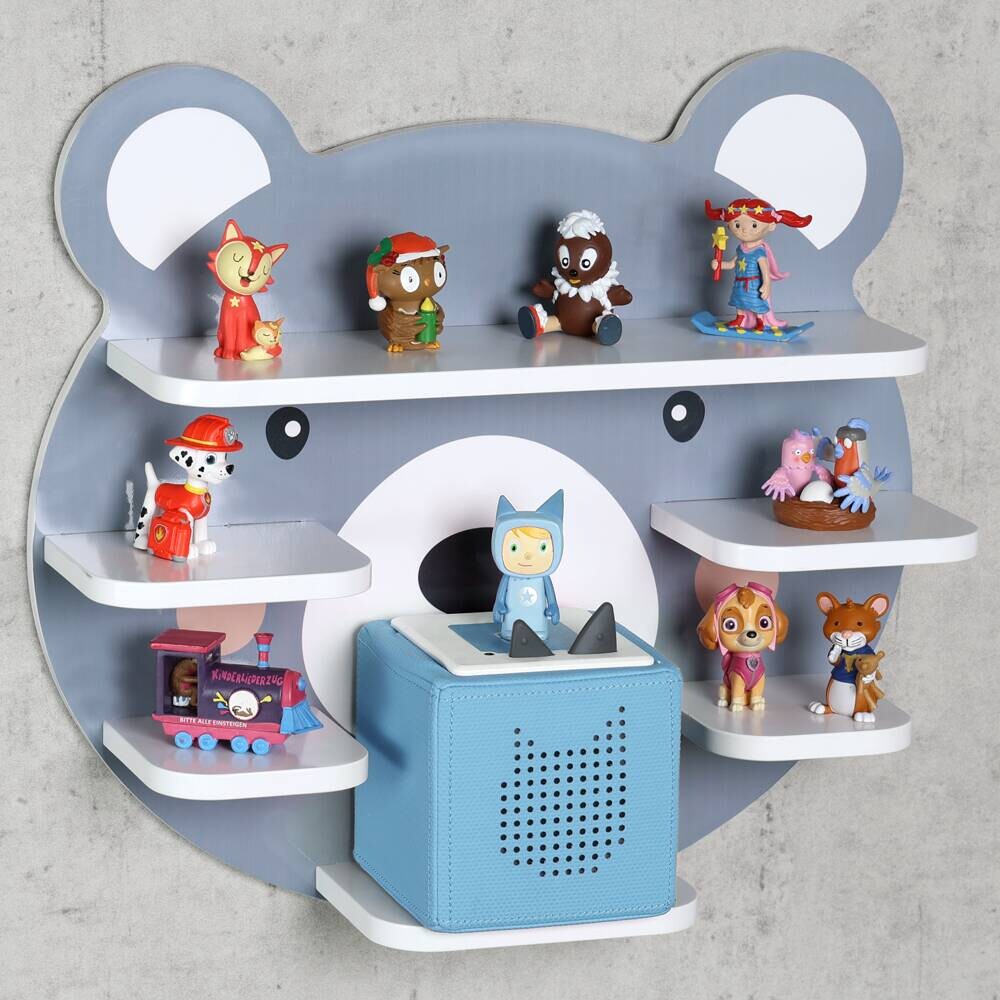 Kesper Wandregal grau B/H/L: ca. 12x42x45 cm Kesper Wandregal grau B/H/L: ca. 12x42x45 cm