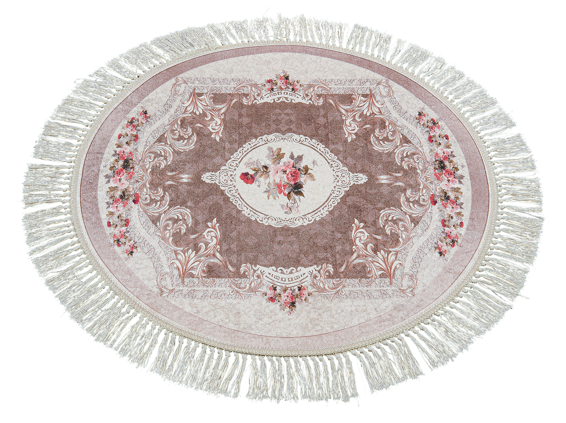 Druckteppich Sunshine beige D: ca. 67 cm Druckteppich Sunshine beige D: ca. 67 cm