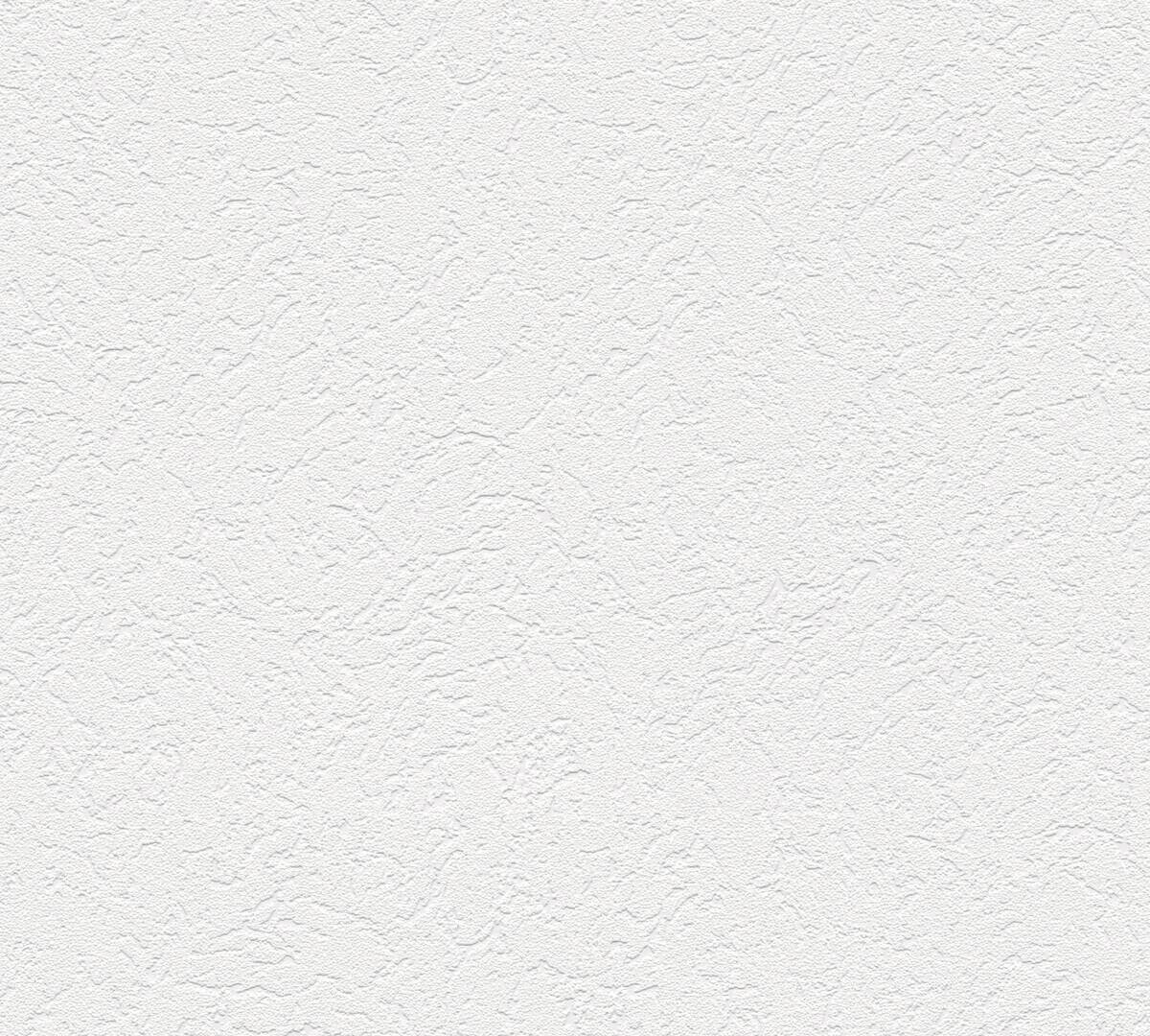 A.S.Creation Papiertapete weiß B/H/D: ca. 53x1005x11 cm