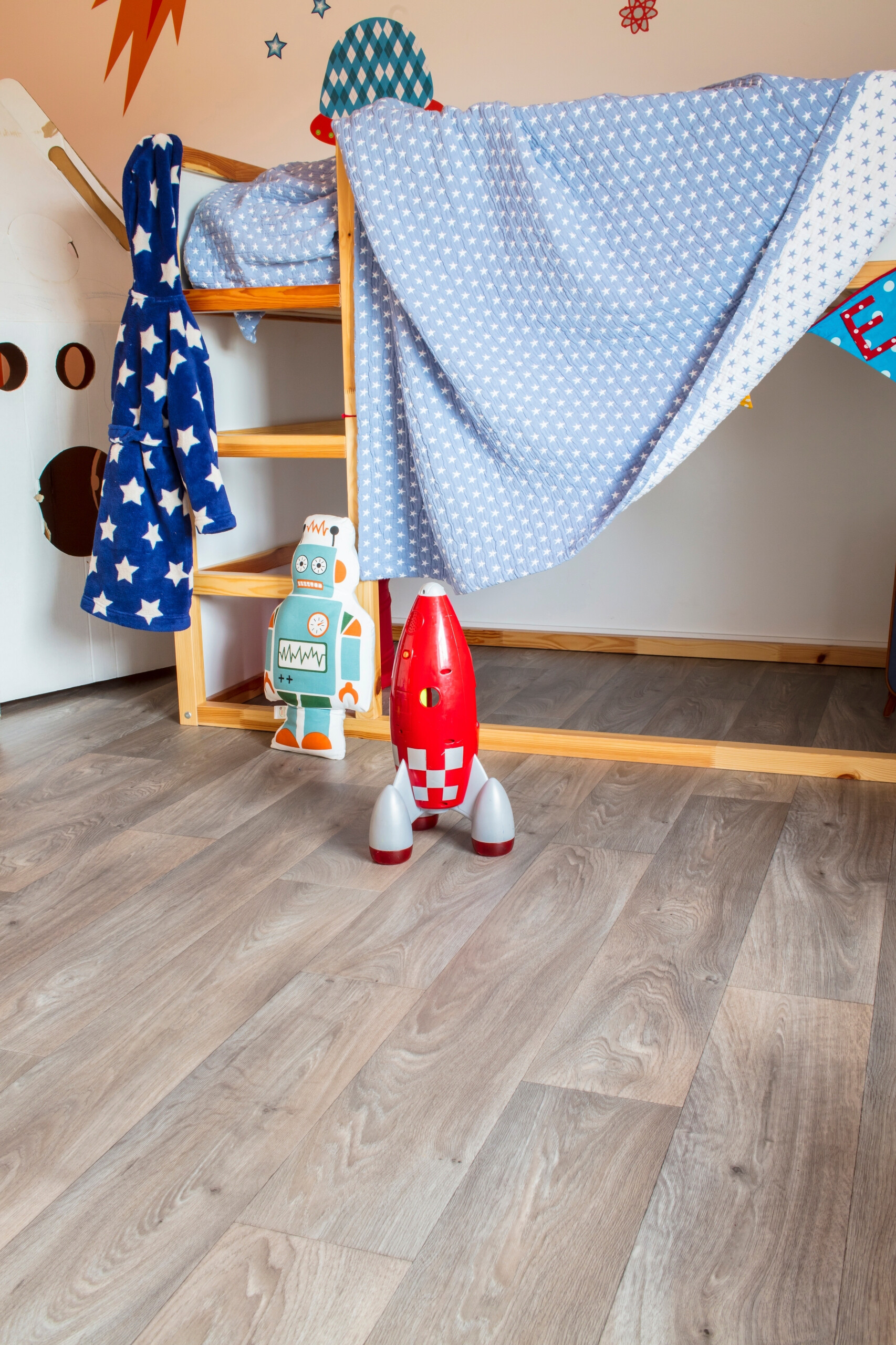 Vinylboden Start grau Eiche B: ca. 400 cm pro m²