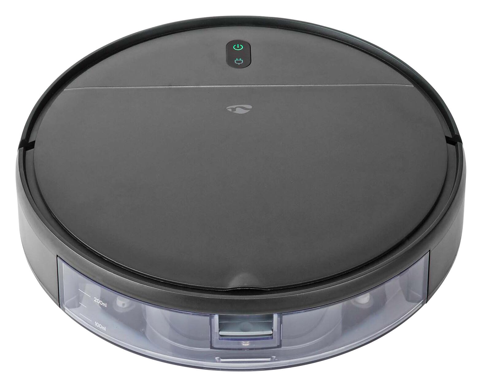 Nedis Roboter-Staubsauger schwarz Kunststoff B/H/L: ca. 32x7,8x0,3 cm