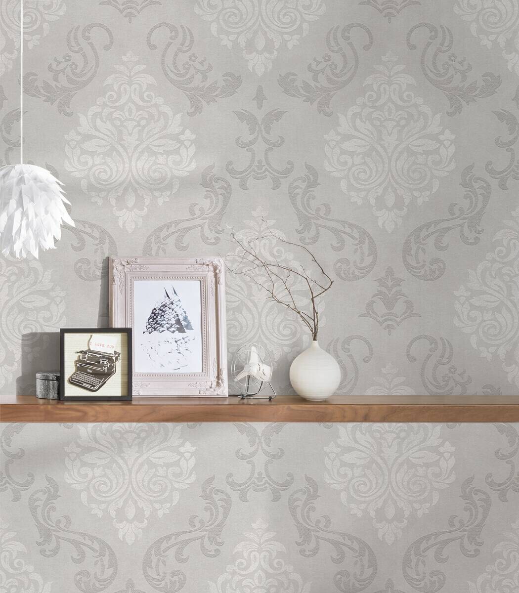 A.S.Creation Vliestapete Memory 3 Barock creme B/L: ca. 53x1005 cm