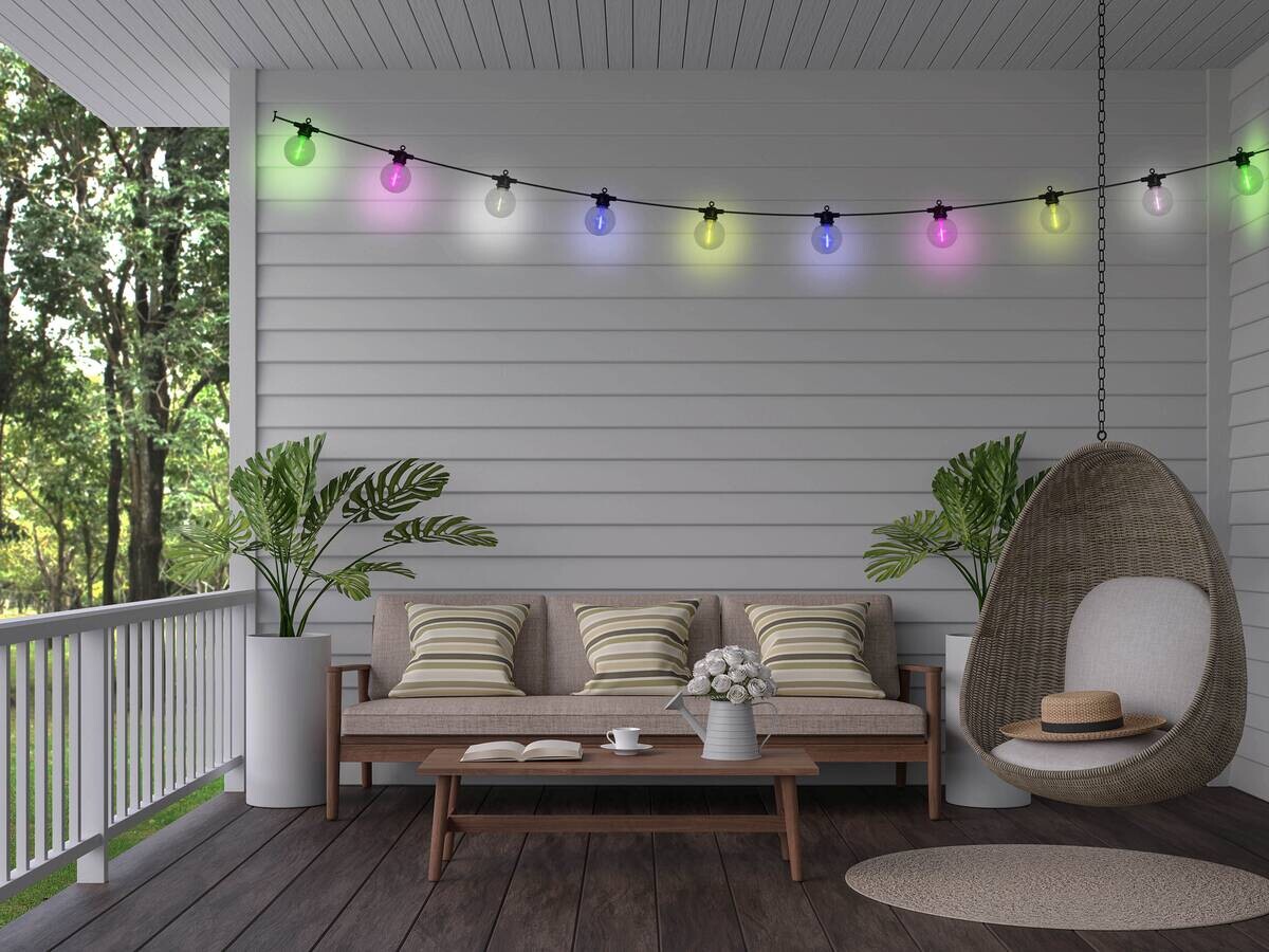 Solarleuchte 5314762 multicolor Kunststoff B/H/T: ca. 7,5x7,5x1000 cm