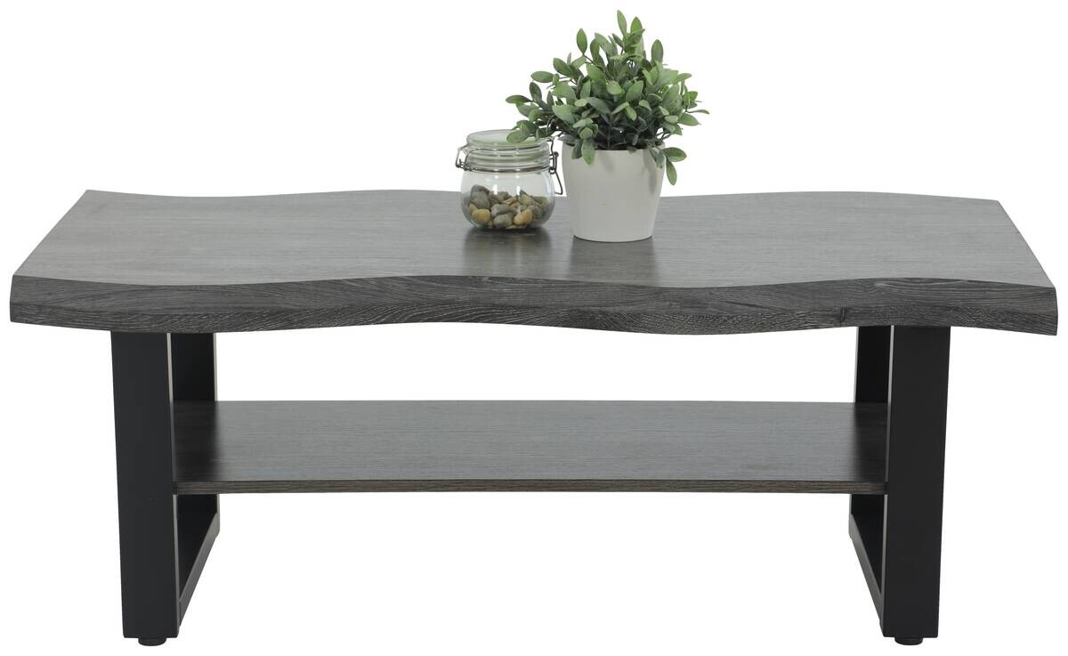 Hela Couchtisch Gabriel grau Akazie B/H/T: ca. 110x42x60 cm