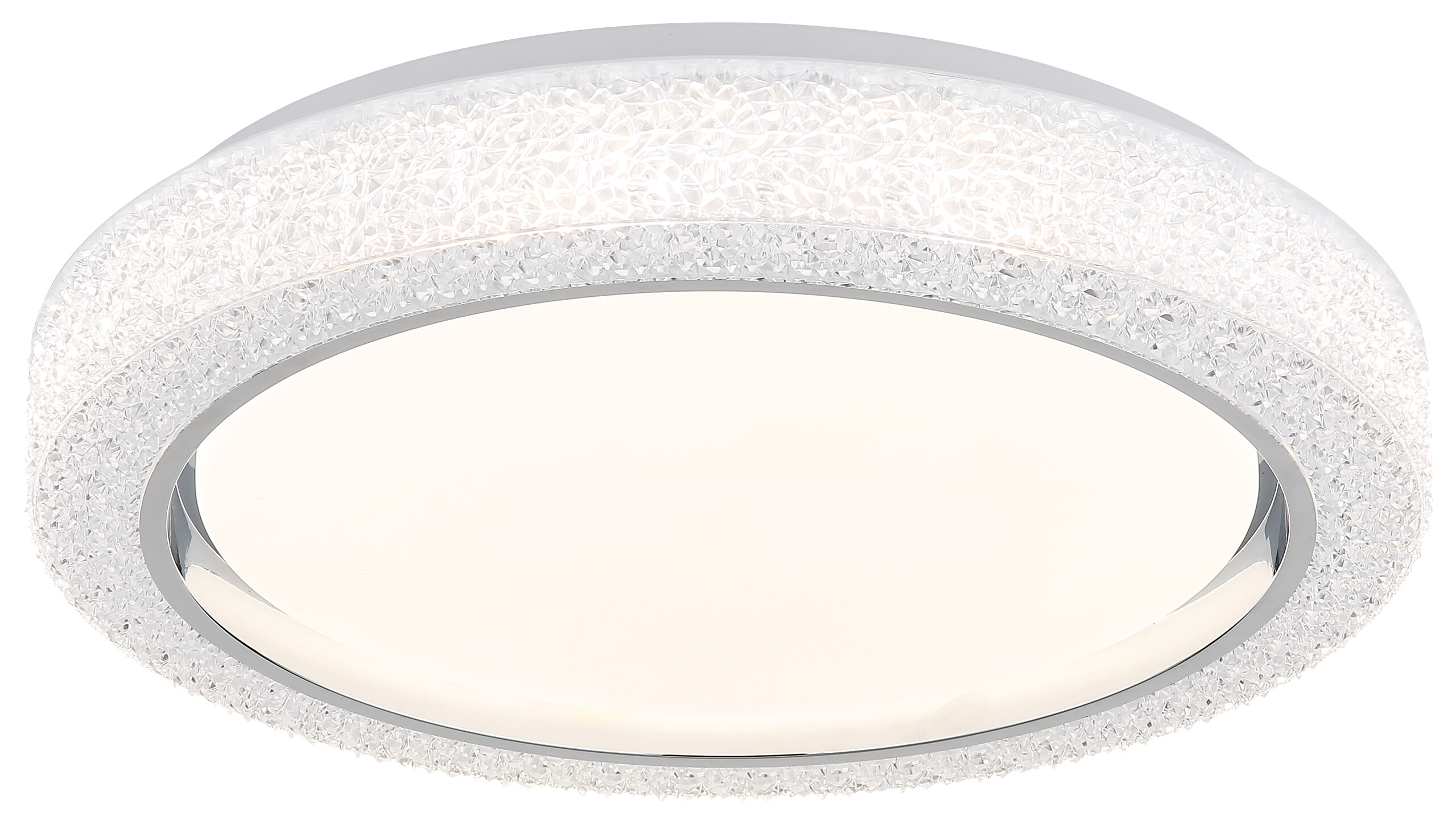 GLOBO Deckenleuchte weiß Opal Kunststoff H/D: ca. 8x40 cm 1 Brennstellen