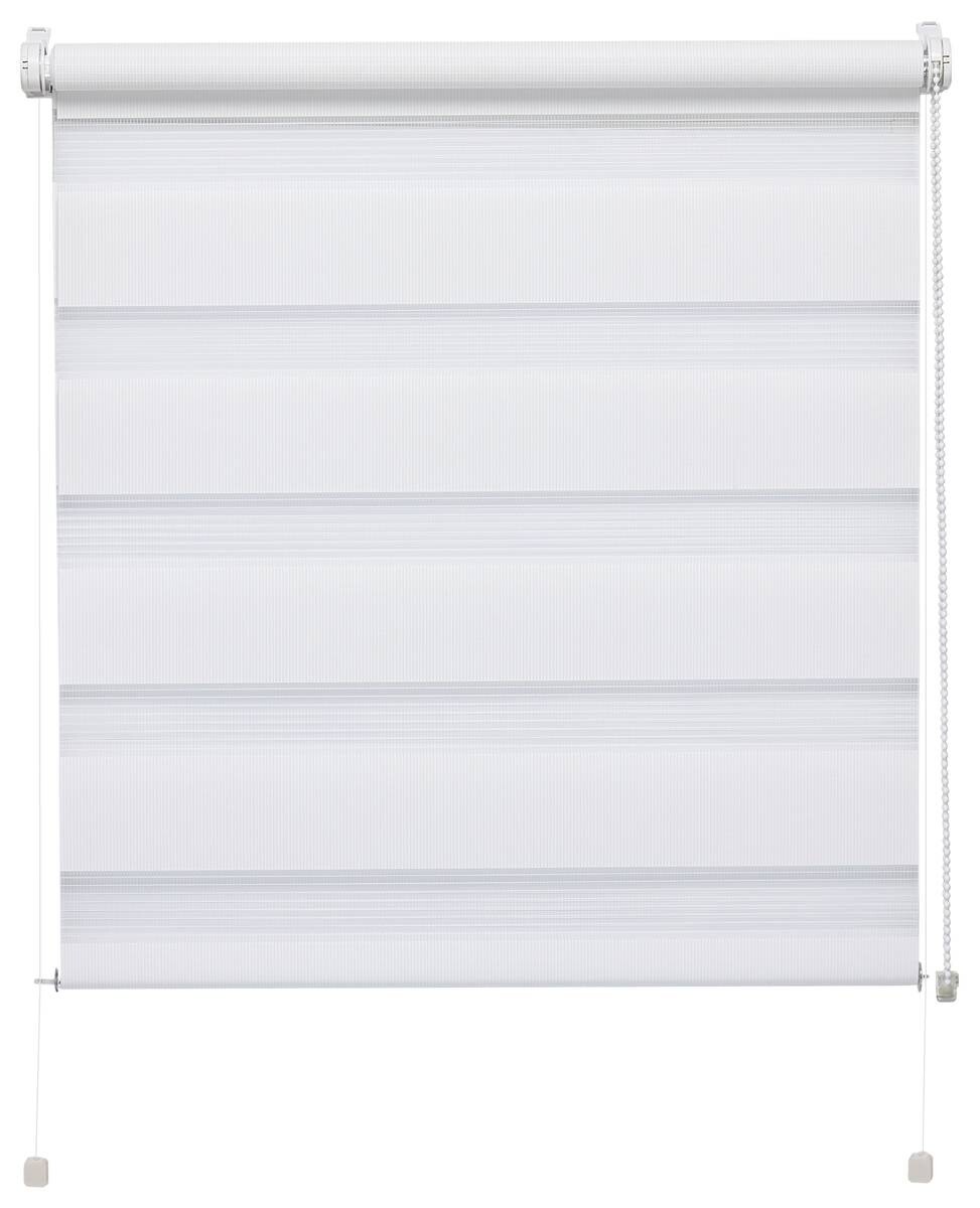 Boviva Doppelrollo weiß B/L: ca. 40x150 cm