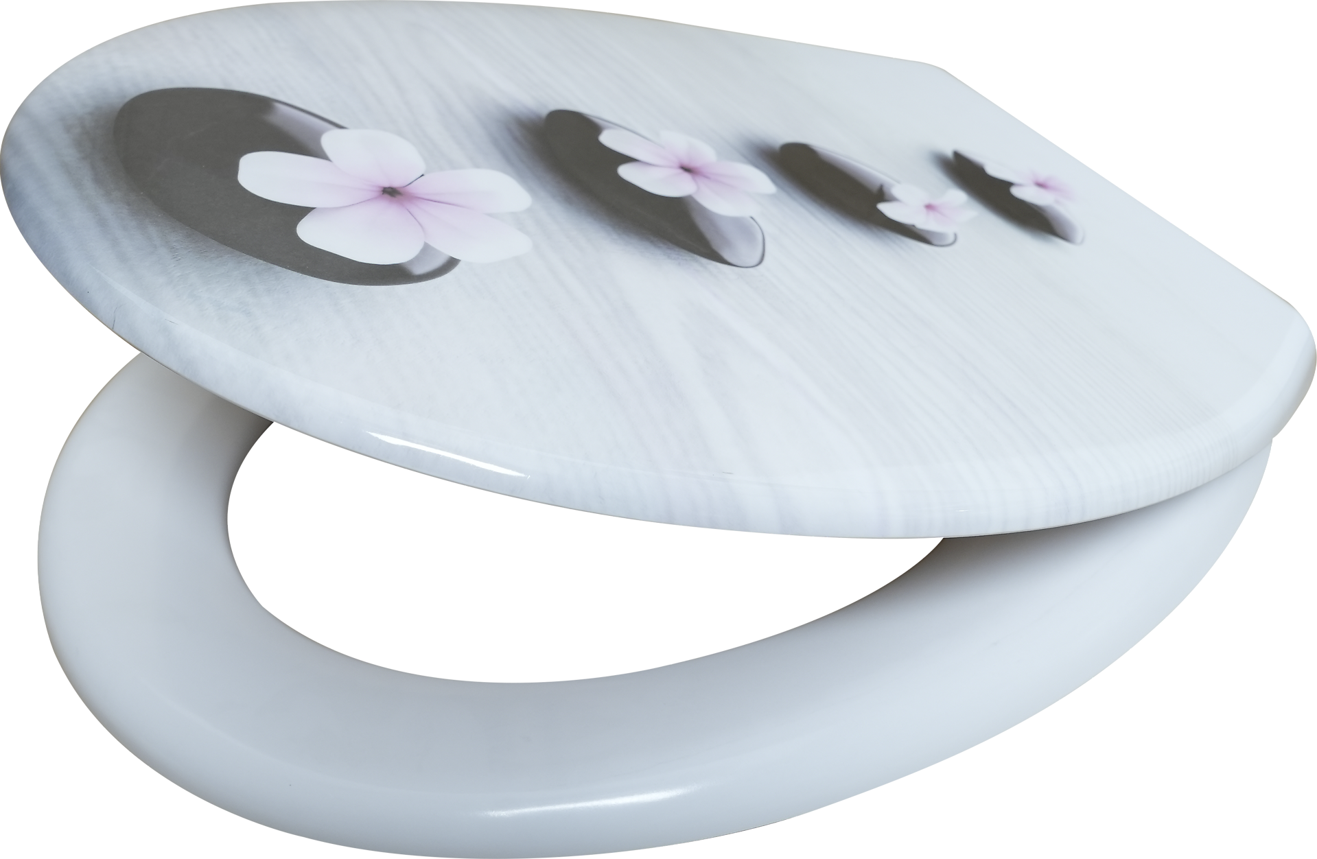 POCOline WC-Sitz Zen Flower Duroplast