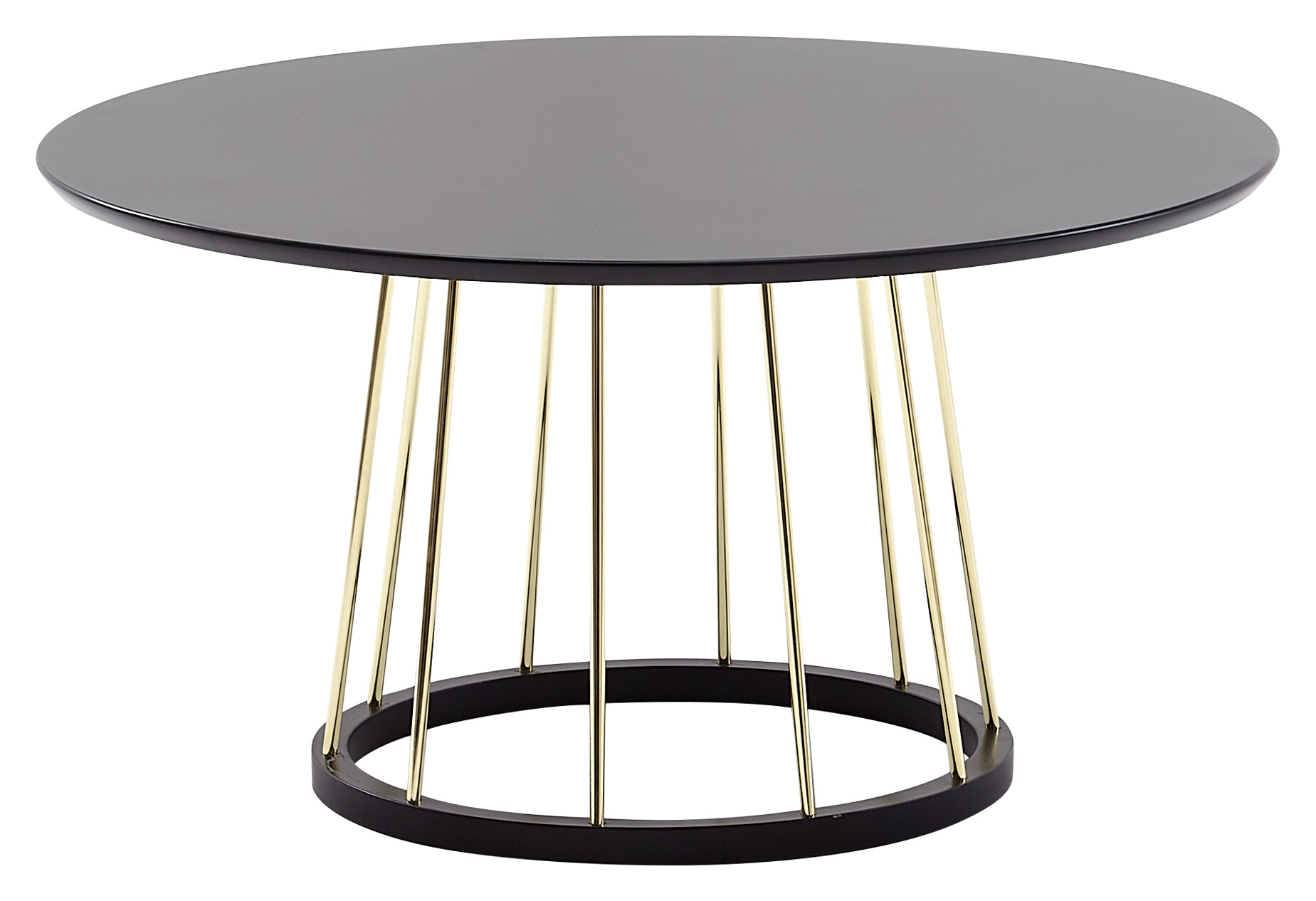 Wohnling Couchtisch schwarz B/H/T: ca. 80x42x80 cm