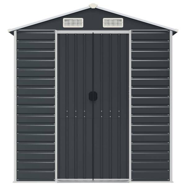 vidaXL Gartenhaus anthrazit B/H/T: ca. 191x198x130 cm